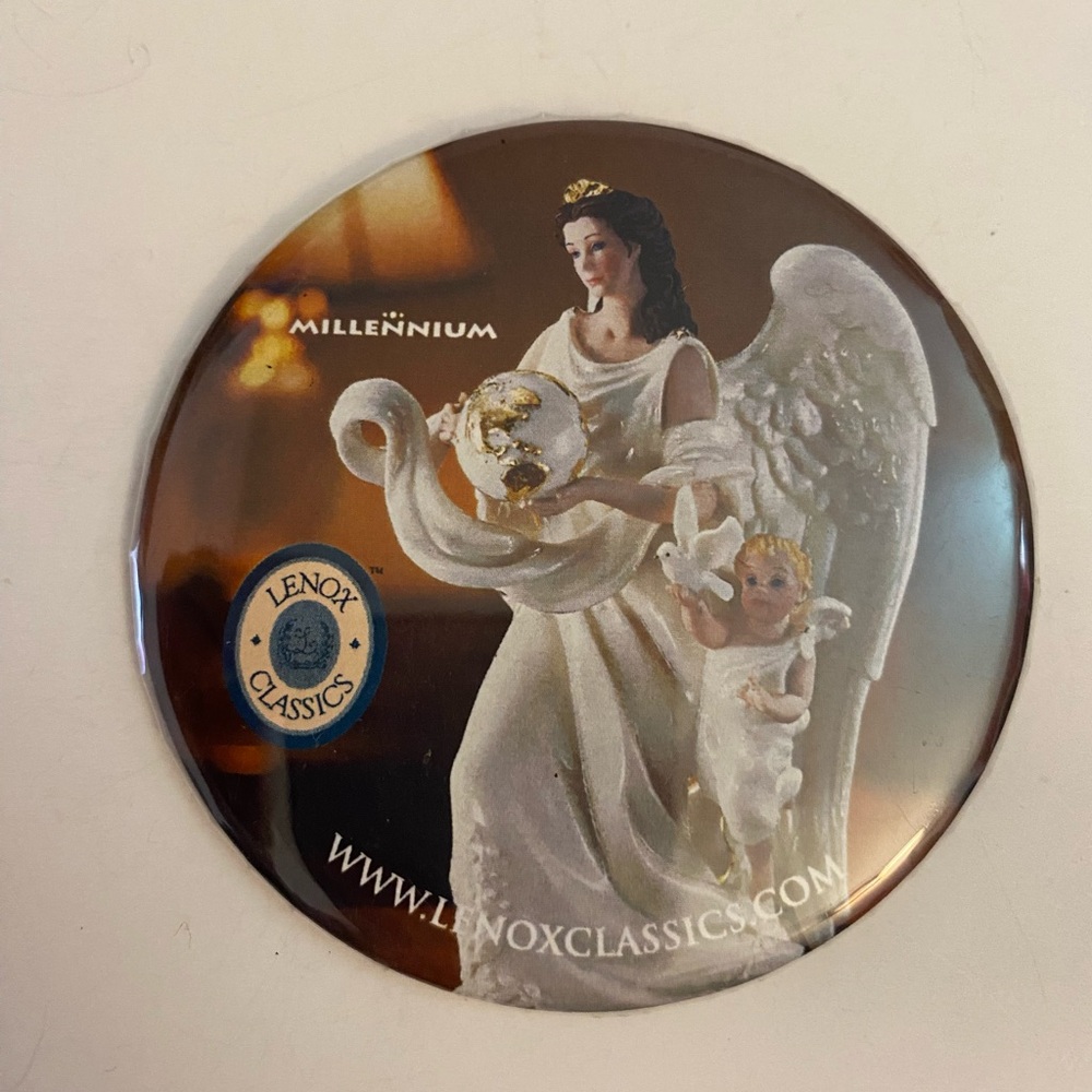 Lenox Millennium advertising button